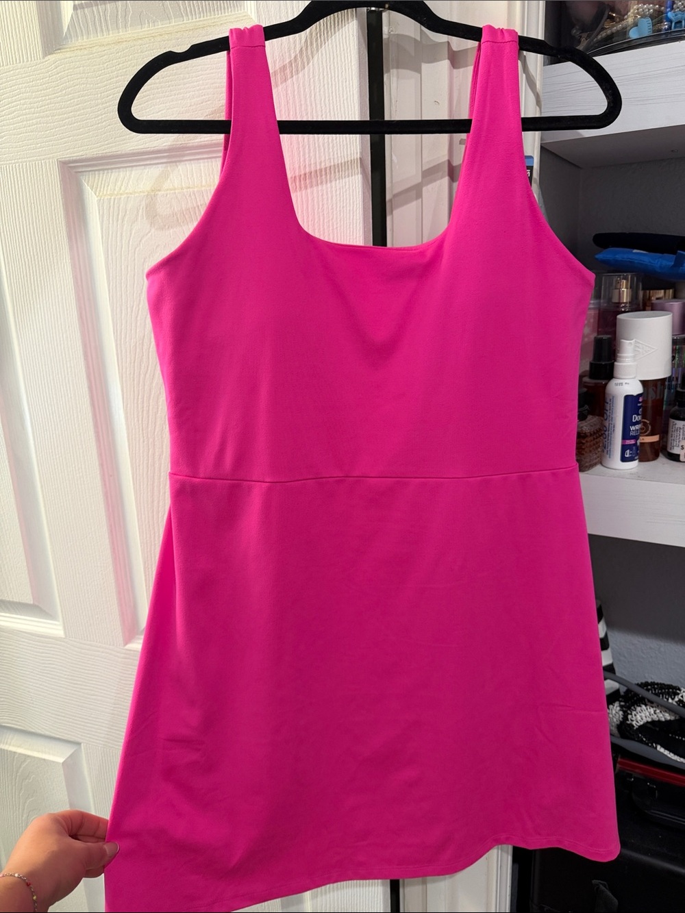 GAP Hot Pink Tank Top Dress